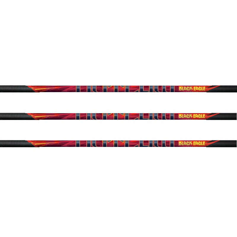 Black Eagle Carbonpfeil Outlaw Naturbefiederung 6er Pck