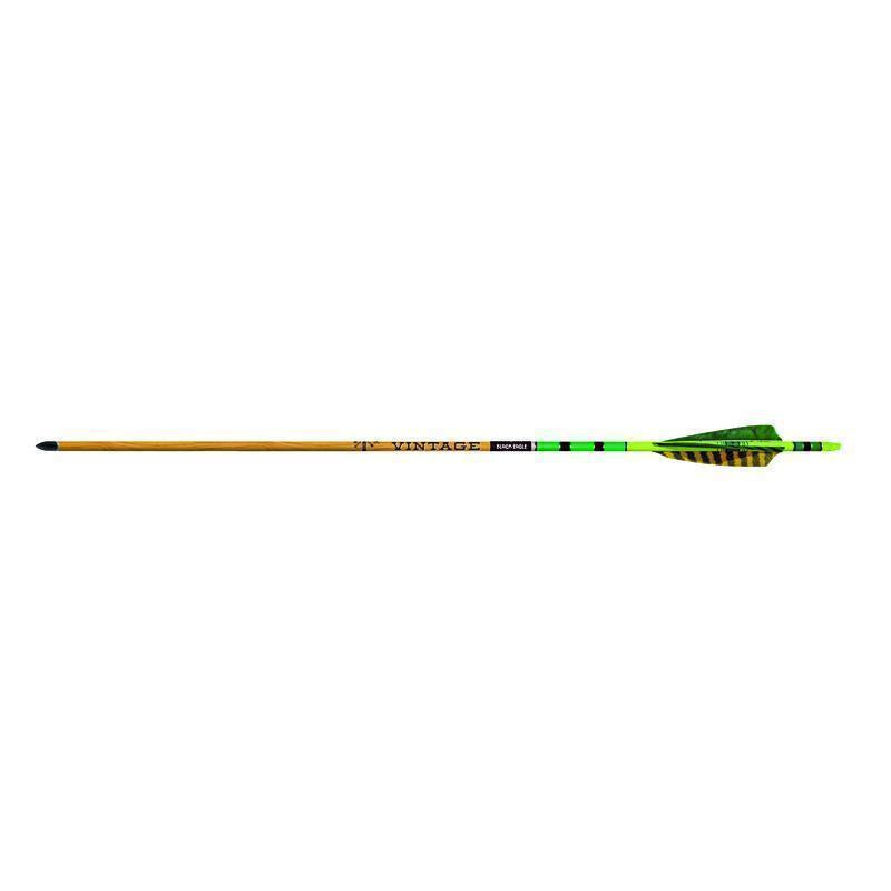 Black Eagle Carbonpfeil Vintage Green/Yellow 6er Pck