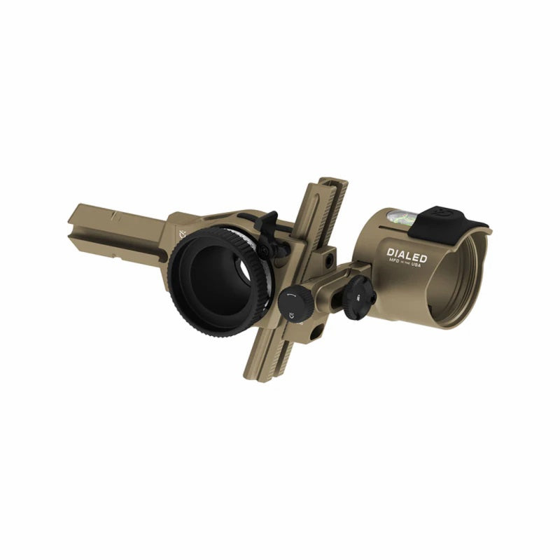 Dialed Archery Visier PRÜF Bridge-Lock Dovetail STUB XR - 2-Pin