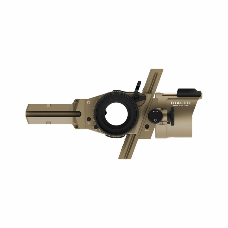 Dialed Archery Visier PRÜF Bridge-Lock Dovetail 3V - 3-Pin