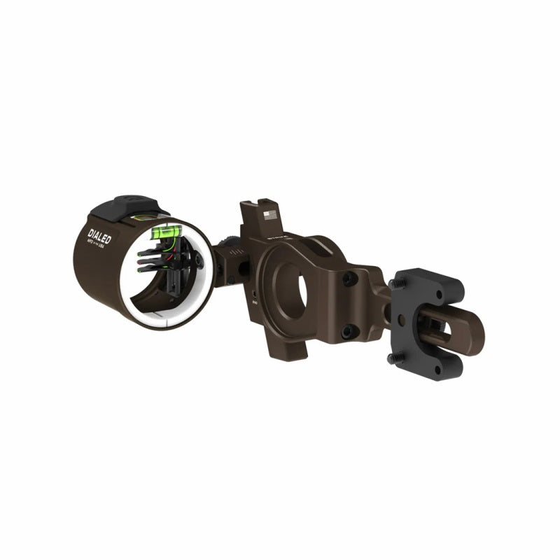 Dialed Archery Visier Strike Fixed Riser Mount Dovetail 3H - 3-Pin