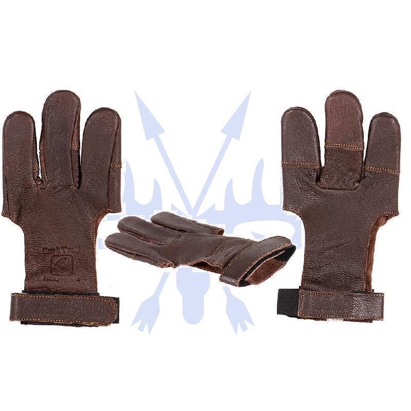 BuckTrail Fingerhandschuh Palm Leder Damaskus