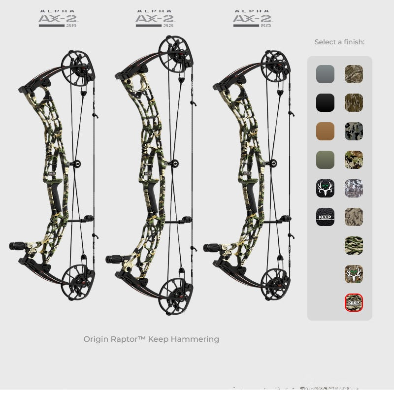 Hoyt Compoundbogen Alpha AX-2 29 / 65Ibs und 70Ibs