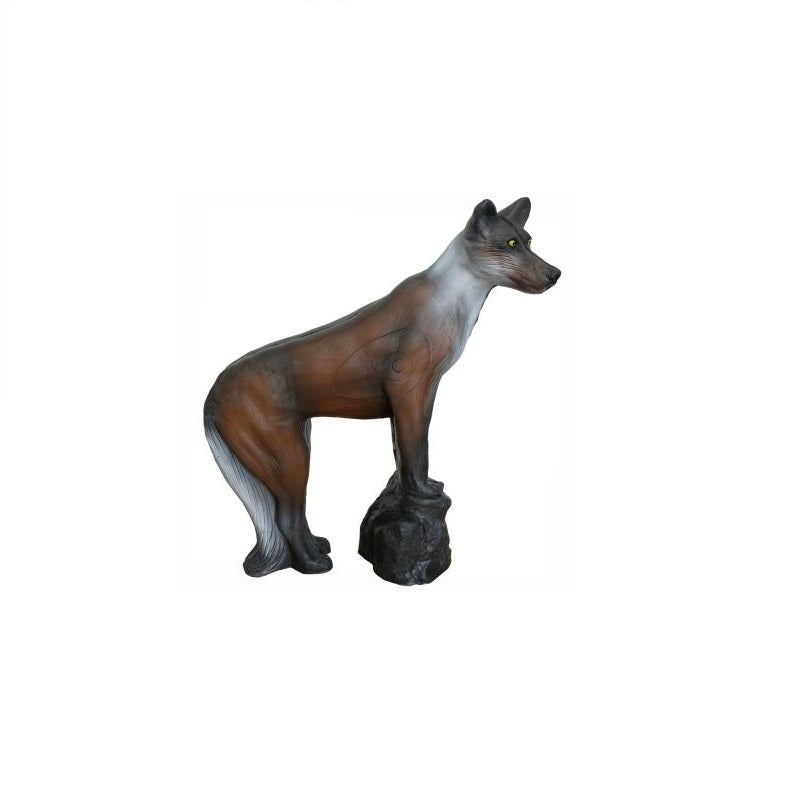 Leitold Wolf auf Stein
