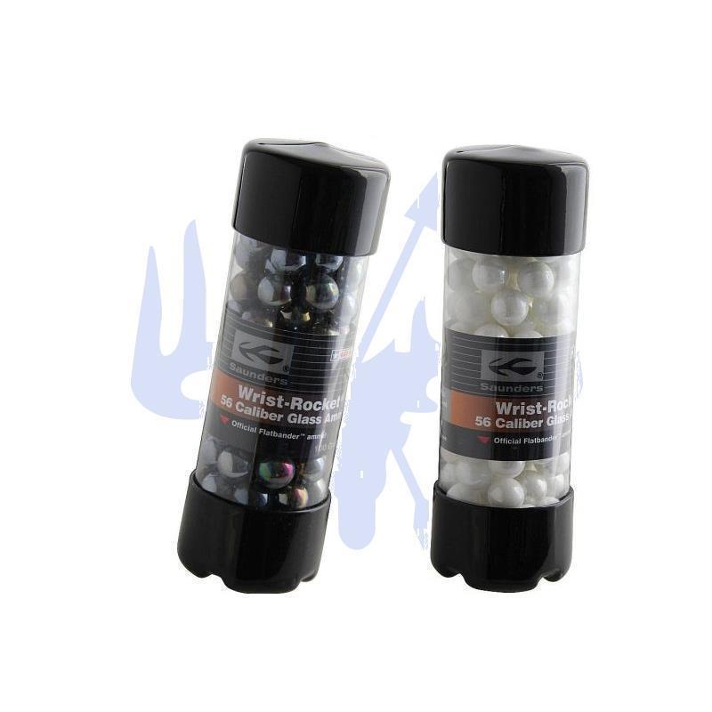 Saunders Glasmunition Ammo Glass .56 Cal. für Sportschleuder