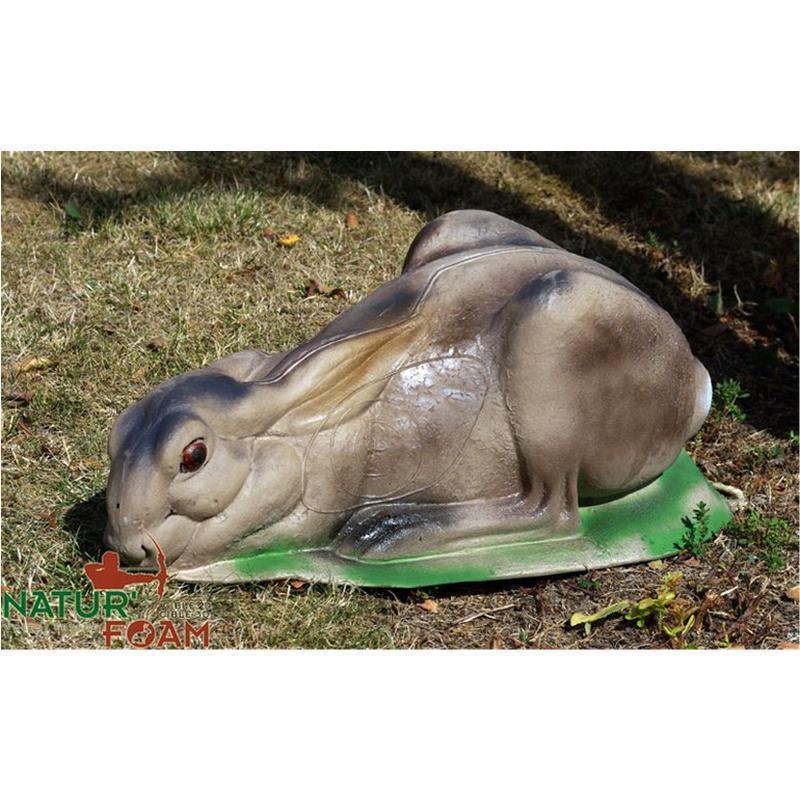 Natur Foam Hase sitzend