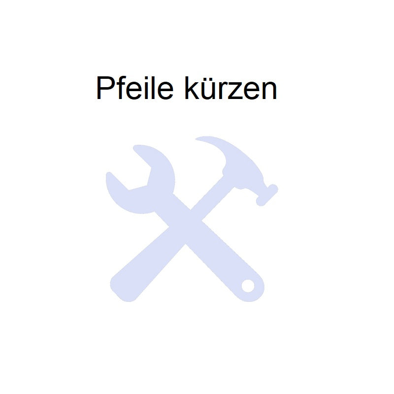 Pfeile kürzen - Länge auswählen: 1 Stück