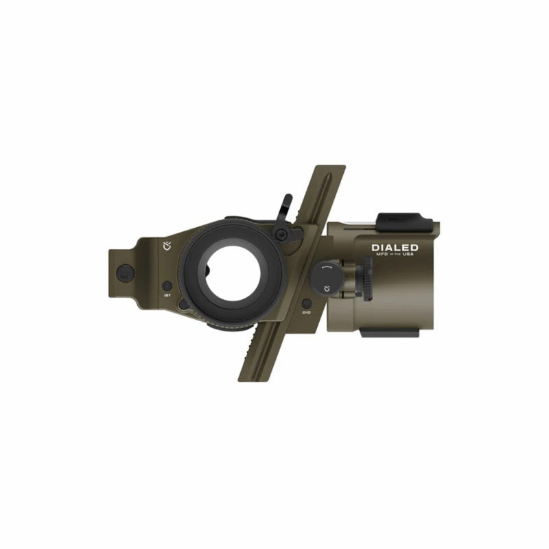 Dialed Archery Visier PRÜF Picatinny 3H - 3-Pin