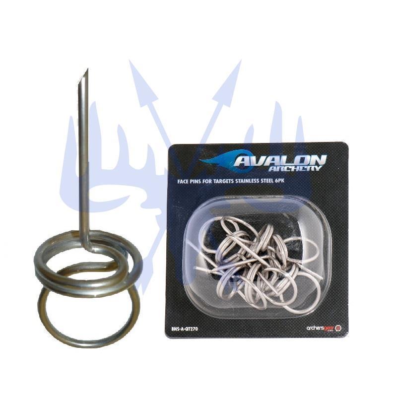 Avalon Scheibennagel Edelstahl 6 er Pack