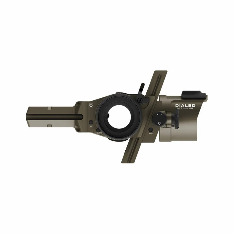 Dialed Archery Visier PRÜF Bridge-Lock Dovetail 3H - 3-Pin