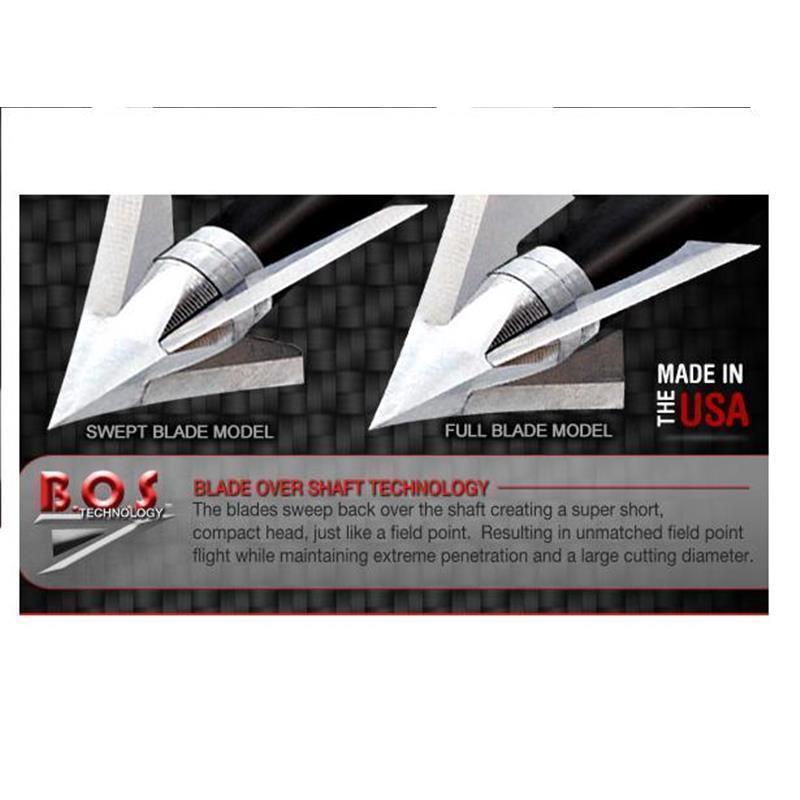 QAD Jagdspitze Exodus Full Blades 100 grain