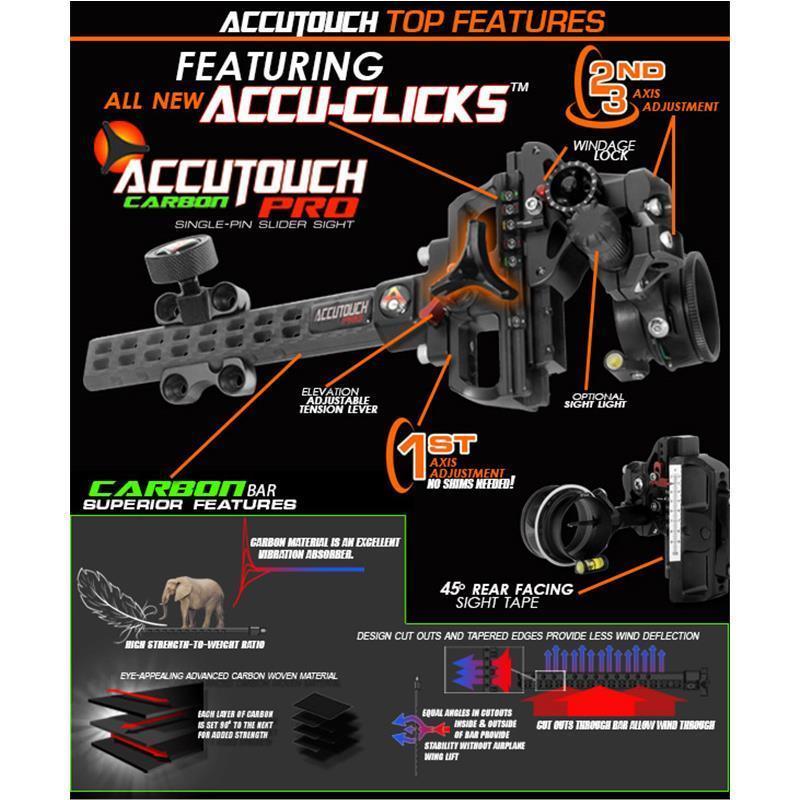 Axcel Visier Accutouch Pro Slider 1 Pin .019 AVX