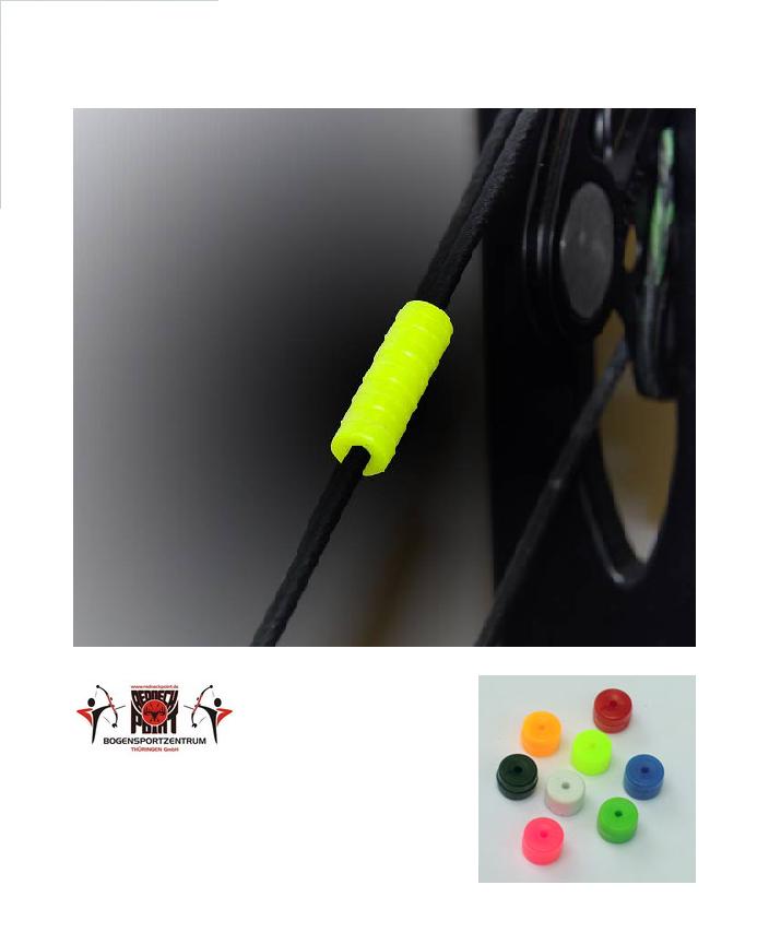 FlexArchery Speed/Turbo Button für Bogensehnen 12er Pack