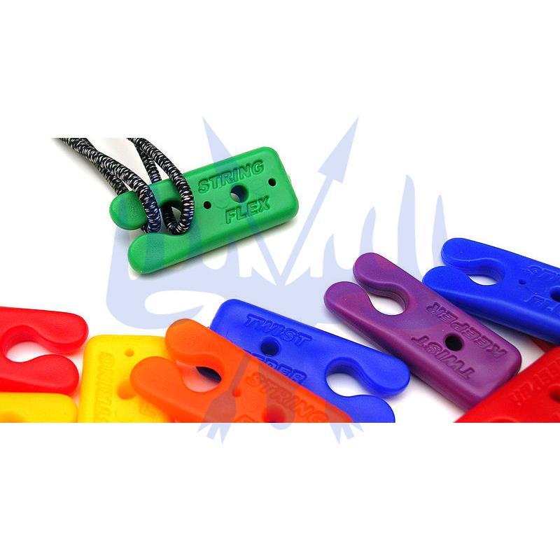 FlexArchery Sehnenklammer Twist Keeper 6 er Pack