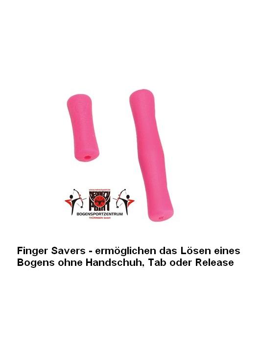 FlexArchery Fingerschutz Finger Savers 4 er Pack