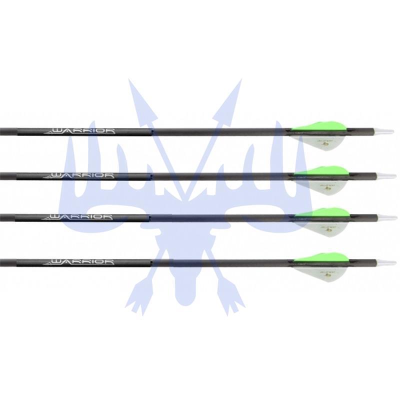 GoldTip Carbonpfeil Warrior Vanes 2zoll 12erPck