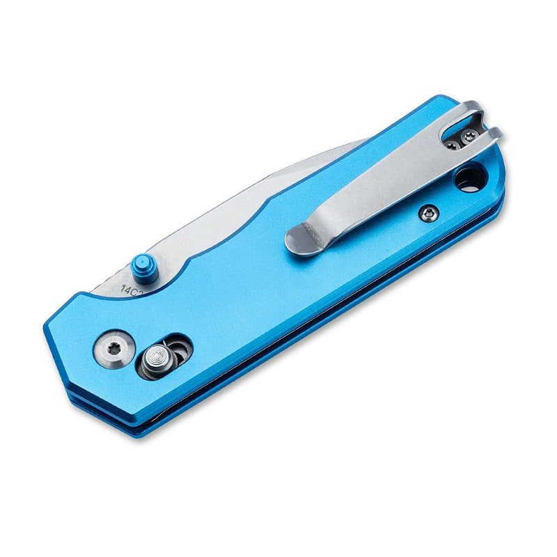 Böker Taschenmesser Plus Rockstub Blue Elox