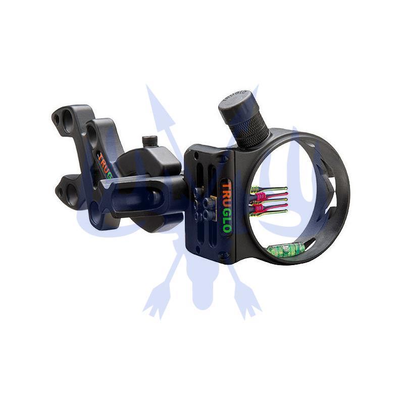 Truglo Visier Storm .019 5 Pin schwarz incl. Visierlicht