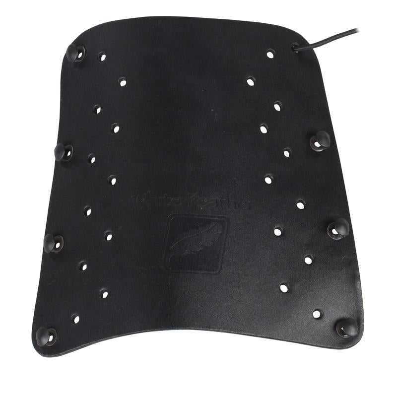 White Feather Armschutz Lightning Leder schwarz