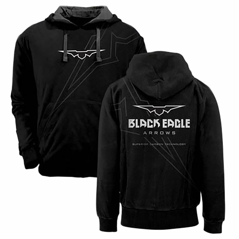 Black Eagle Hoodie "Heavy Black"