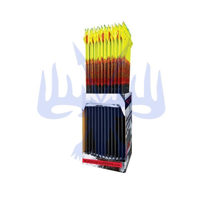 Black Eagle Carbonpfeil Outlaw Naturbefiederung 6er Pck