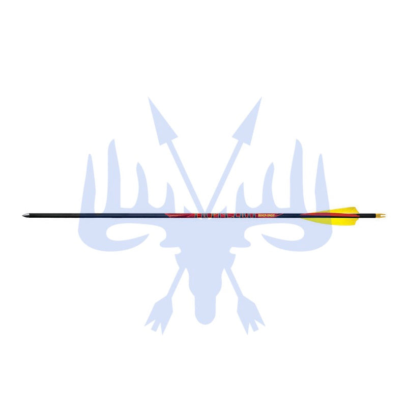 Black Eagle Carbonpfeil Outlaw Naturbefiederung 6er Pck