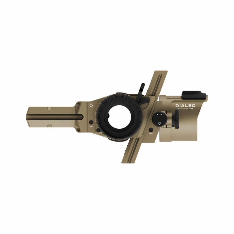 Dialed Archery Visier PRÜF Bridge-Lock Dovetail STUB XR - 2-Pin