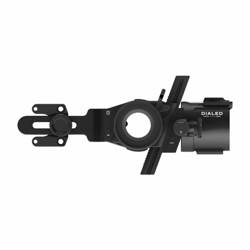 Dialed Archery Visier PRÜF Riser Mount Dovetail 3H - 3-Pin