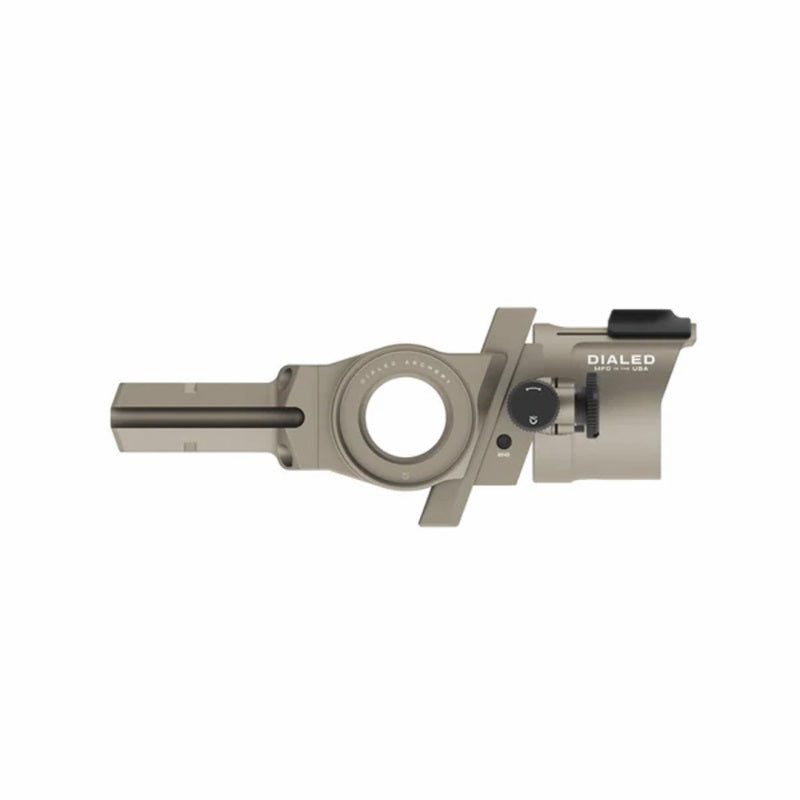 Dialed Archery Visier Strike Fixed Bridge-Lock Dovetail STUB XR - 2-Pin
