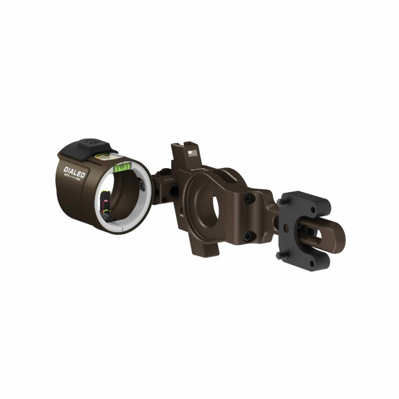 Dialed Archery Visier Strike Fixed Riser Mount Dovetail 3V - 3-Pin