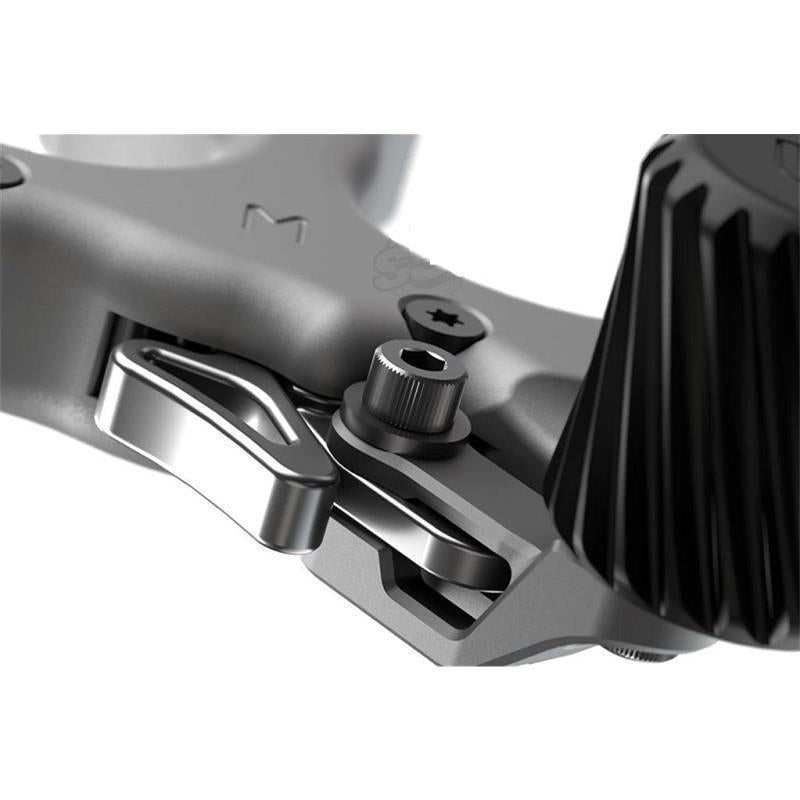 UltraView Release UV Button 3-Finger Medium Aluminium