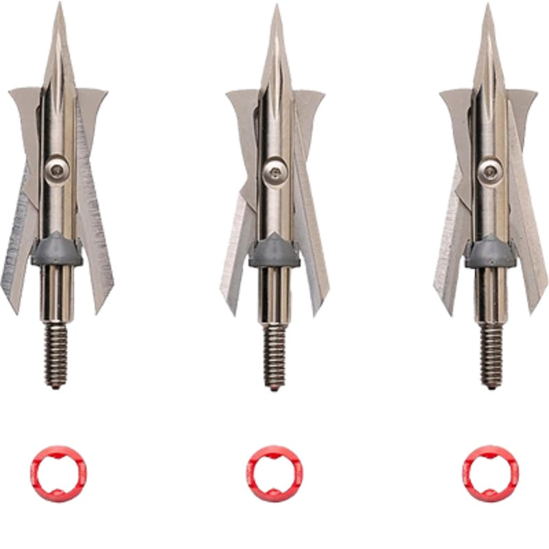 Rage ausklappbare Jagdspitzen Trypan 3er Pack