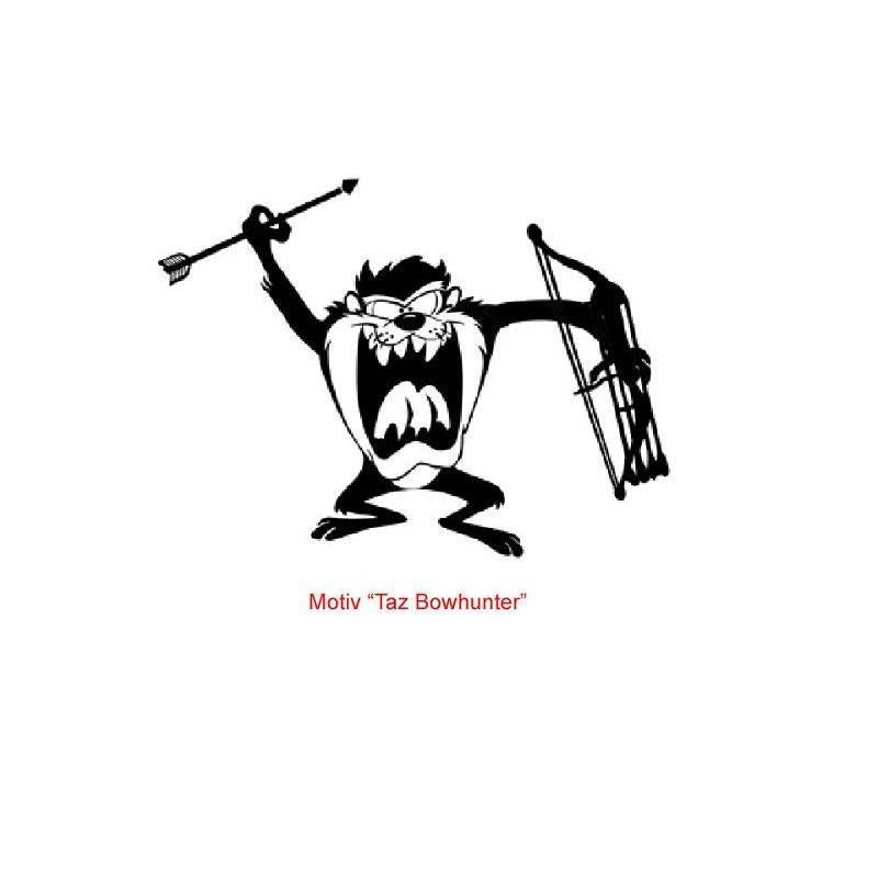 Kontrast Aufkleber ,,Bowhunter Hirsch''
