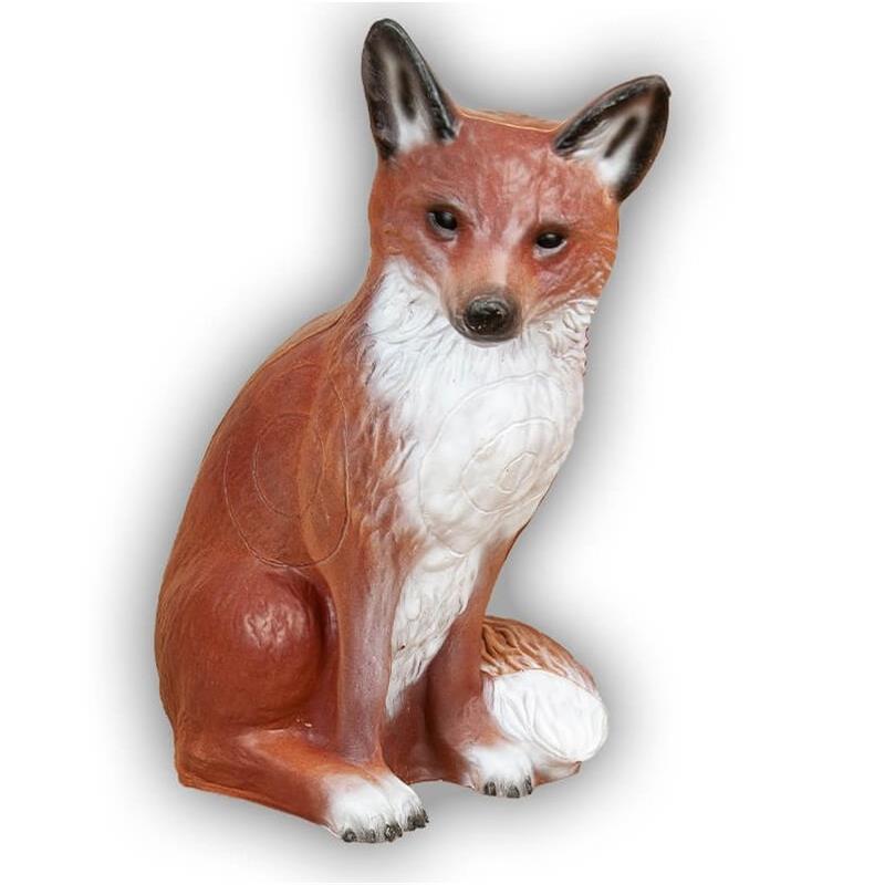 Center Point sitzender Fuchs