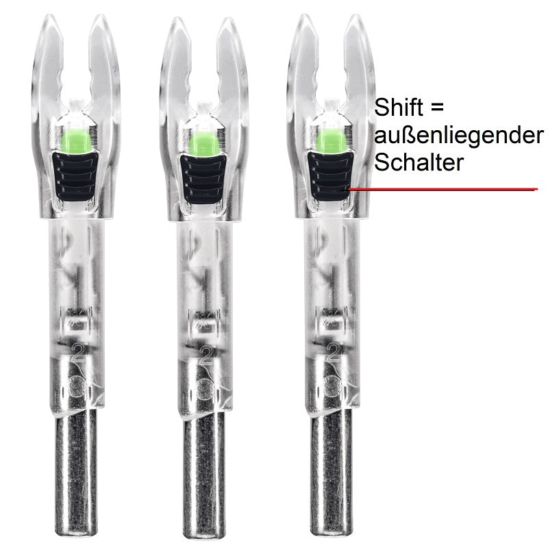 NockTurnal Leuchtnock Universal Shift 3er Pack