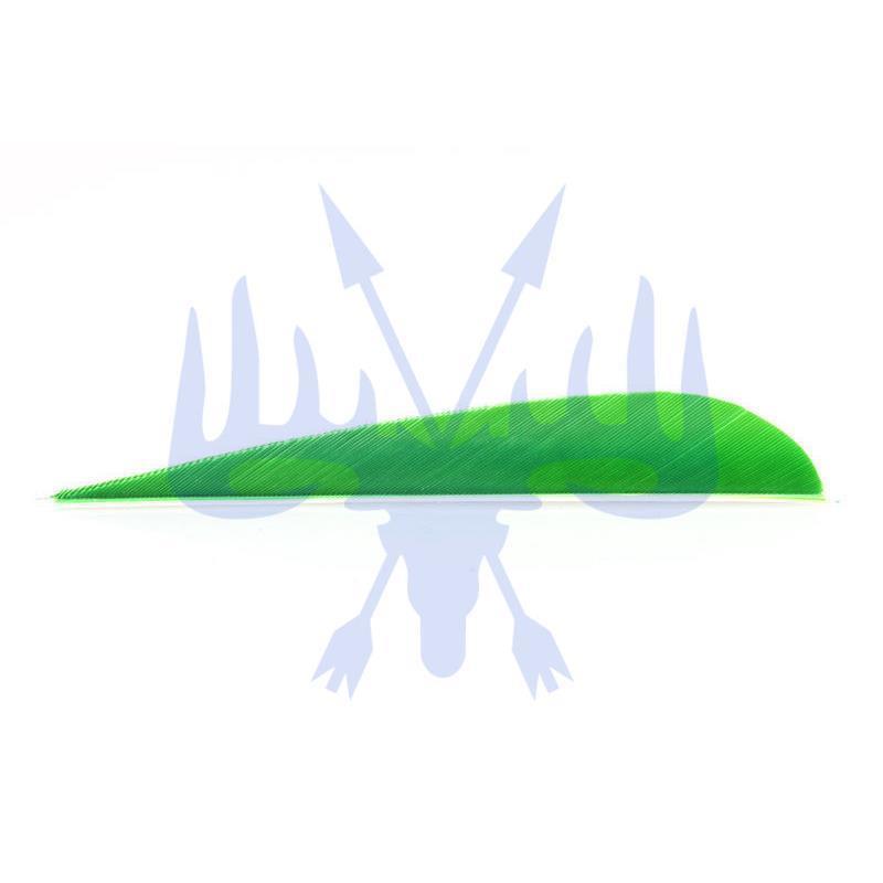 Trueflight Naturfeder Parabolic Solid 4 zoll