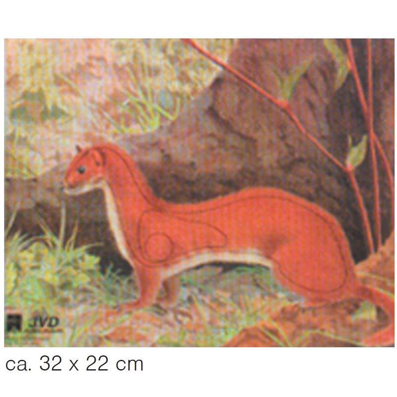 Tierscheibenauflage JVD Hermelin