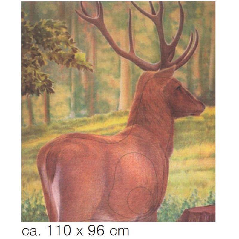 Tierscheibenauflage JVD Hirsch