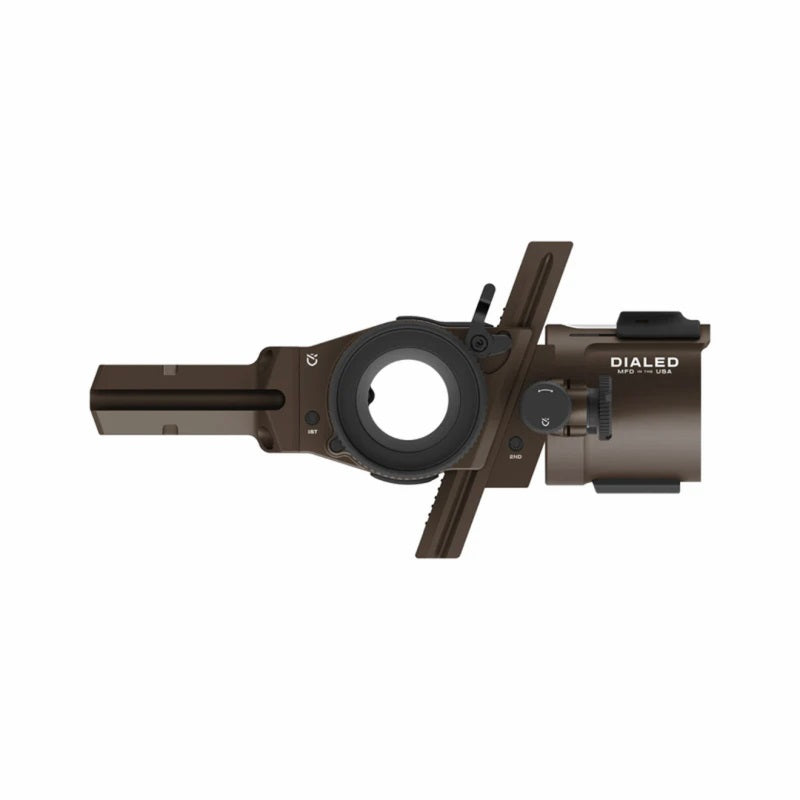 Dialed Archery Visier PRÜF Bridge-Lock Dovetail 3VA - 3-Pin